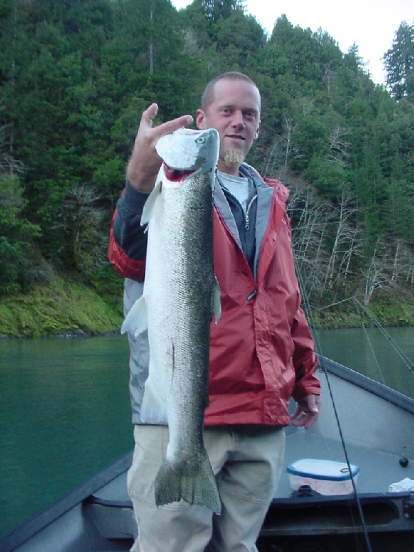 Icebox gravel bar near Brookings